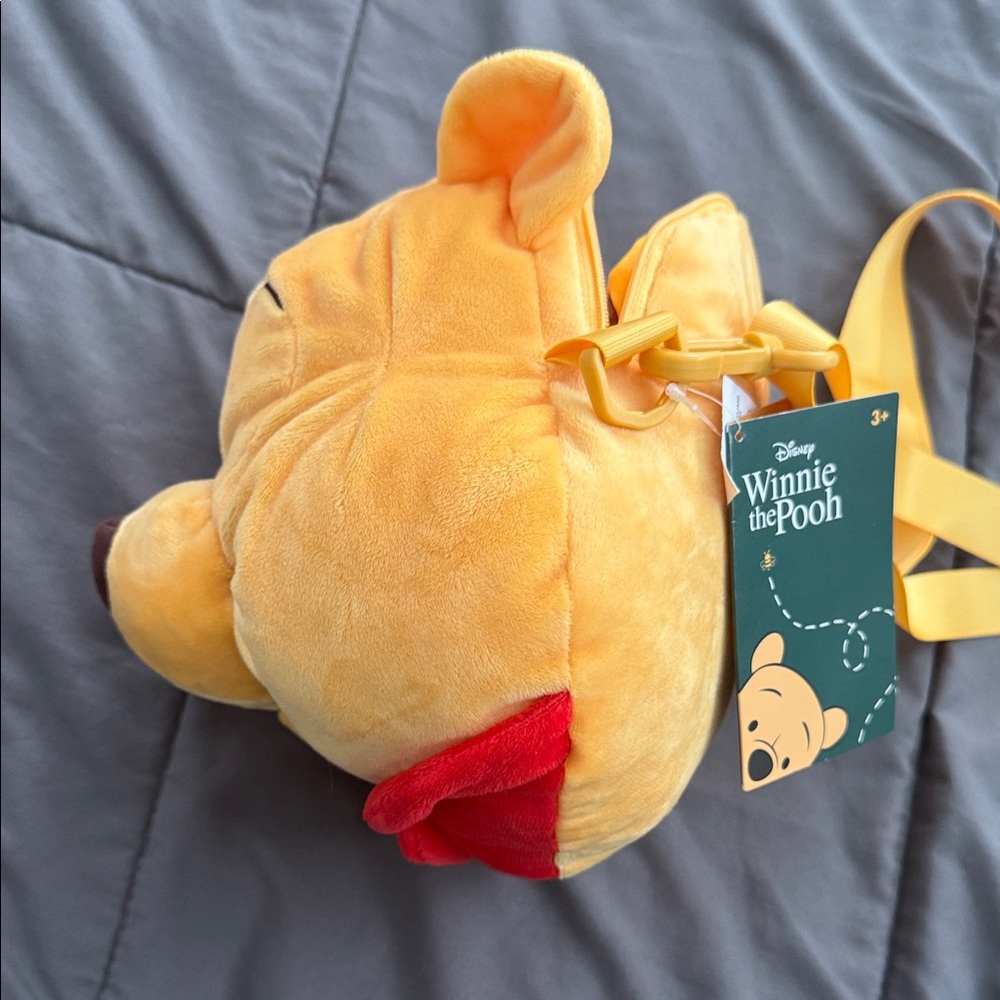Disney Winnie the Pooh stuffed animal crossbody bag purse NEW - Picture 5 of 8